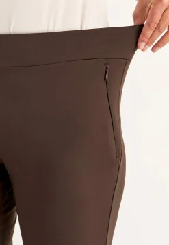 Alsidige jerseybukser med en bootcut Daria