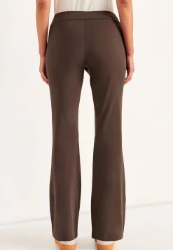 Alsidige jerseybukser med en bootcut Daria