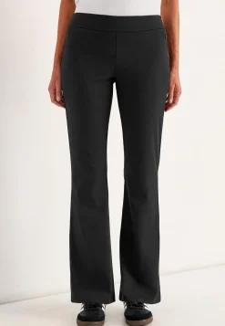 Alsidige jerseybukser med en bootcut Daria