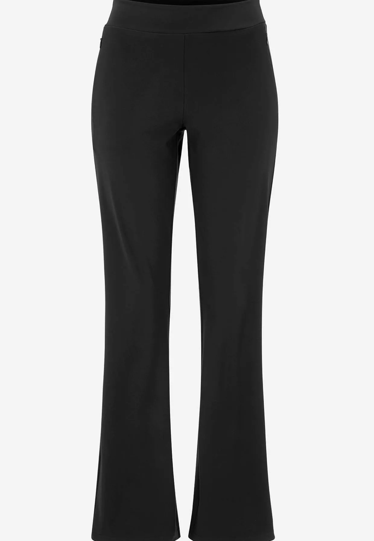 Alsidige jerseybukser med en bootcut Daria