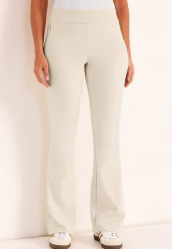 Alsidige jerseybukser med en bootcut Daria