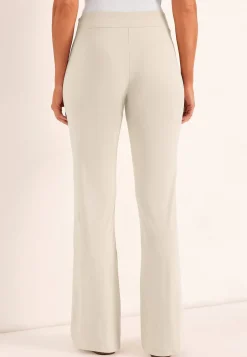 Alsidige jerseybukser med en bootcut Daria