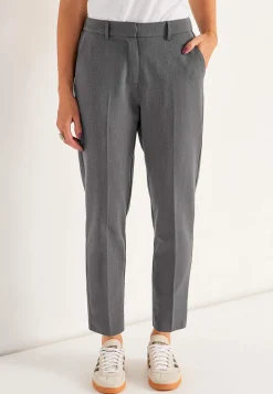 Ankelbukser med pressefold Pia