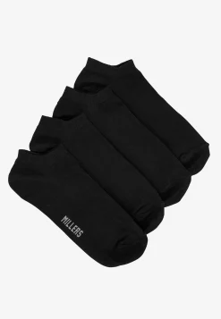 Ankelsok i bomuldsmiks 4-pack