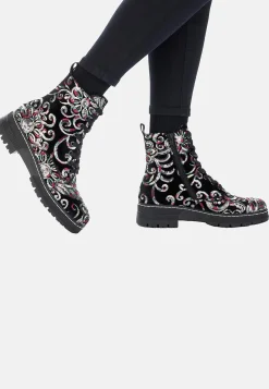 Ankelstøvle med pailleter