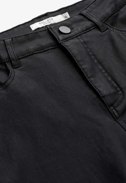 Belagte bukser med lige ben