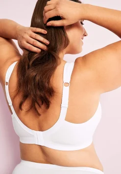 Bøjleløs bh i økologisk bomuld Faitrade net cotton | Cellbes