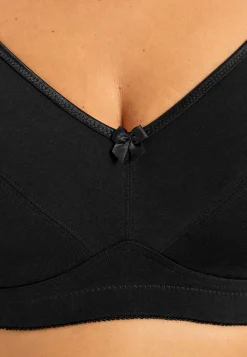 Bøjleløs blød bh i bomuld | Cellbes