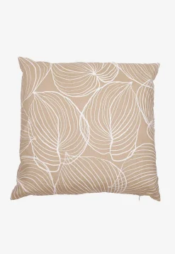 Bladmønstret pudebetræk