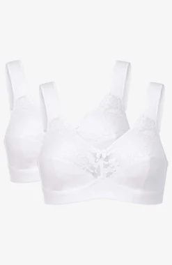 Blød bh uden bøjle Anna 2-pack
