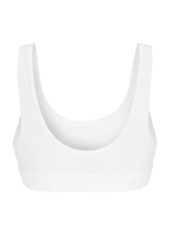 Blød BH-top i bomuld Double comfort