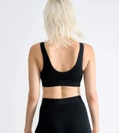 Blød BH-top i bomuld Double comfort