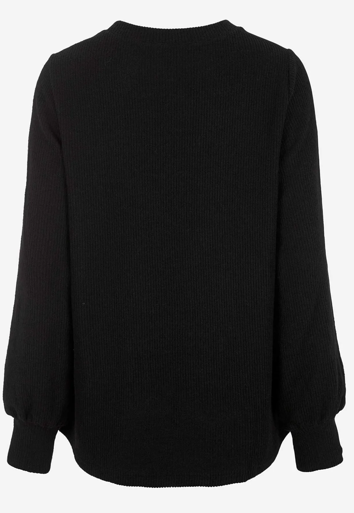 Blød jerseytrøje med knapper Beata