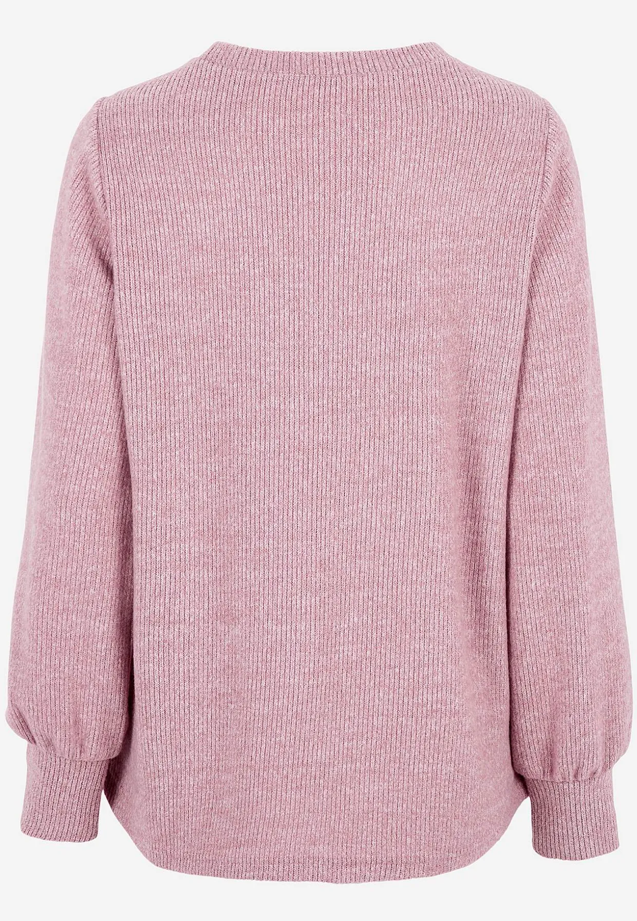 Blød jerseytrøje med knapper Beata