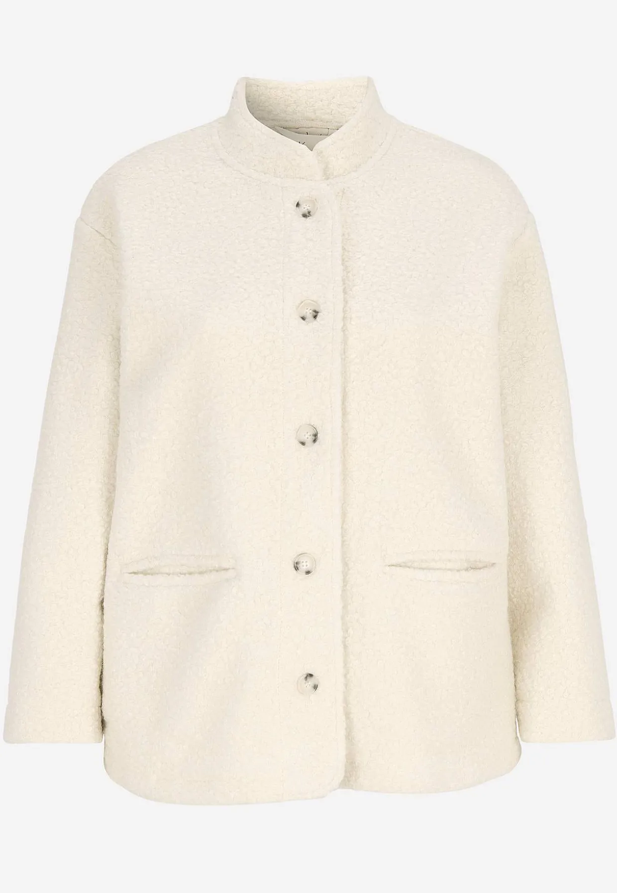 Blød, tekstureret jakke