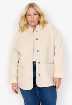 Blød, tekstureret jakke