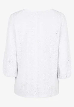 Blondetop med hulmønster | Cellbes