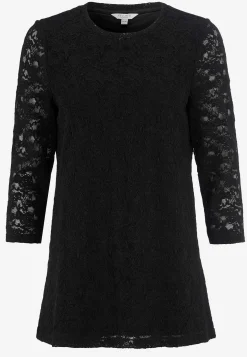 Blondetunika med afrundet krave | Cellbes