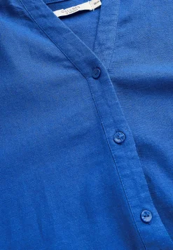 Bluse i hørblanding