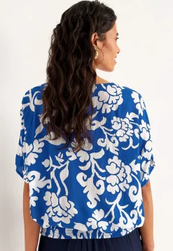 Bluse i viskosecrepe | Cellbes