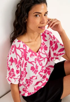 Bluse i viskosecrepe | Cellbes