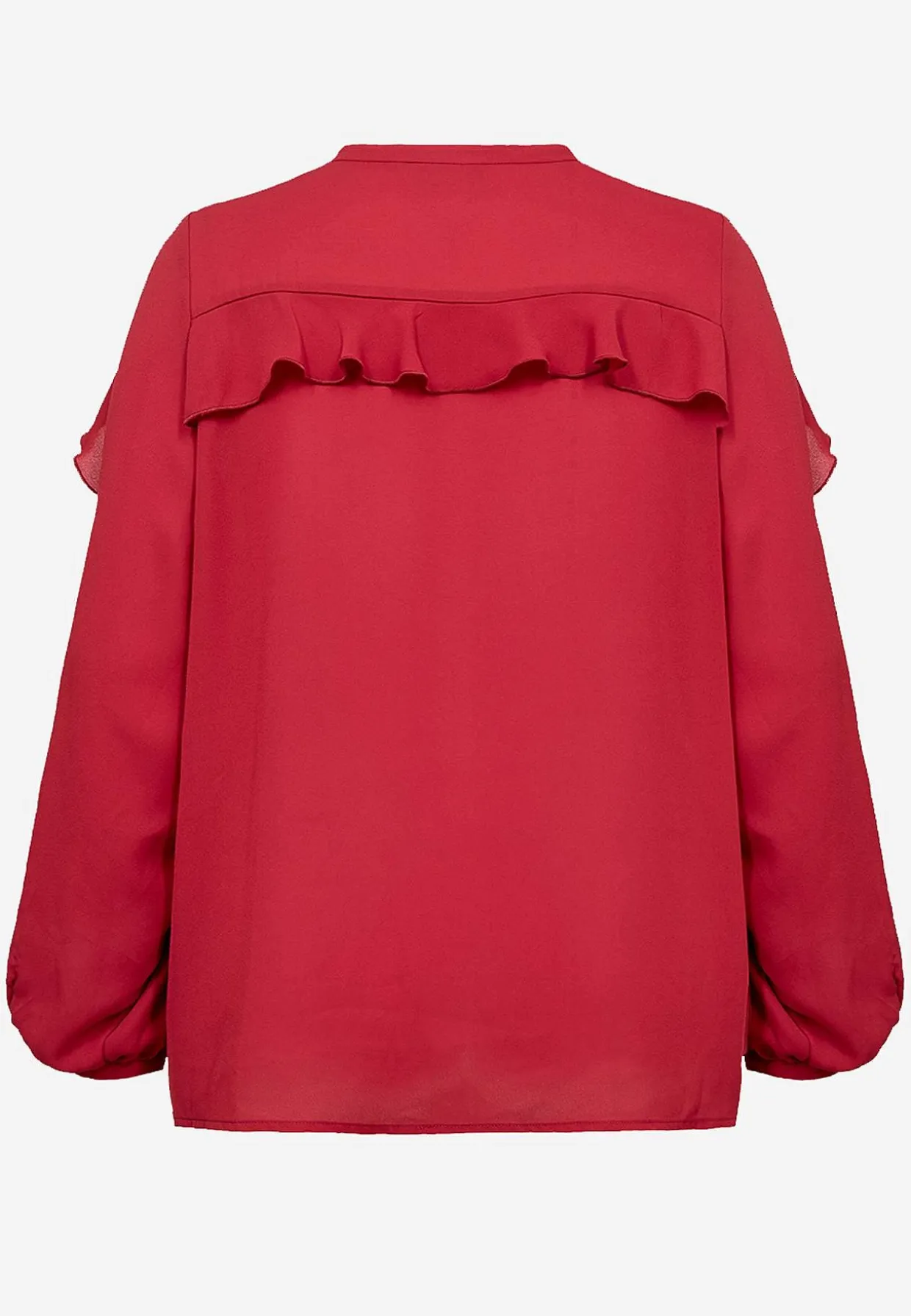 Bluse med volanter | Cellbes