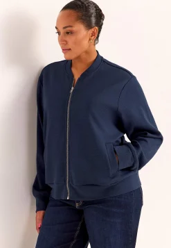 Bomberjakke i jersey