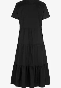 Bomuldskjole med volant