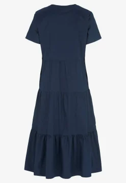 Bomuldskjole med volant