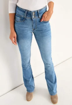 Bootcut jeans med høj talje Jennifer