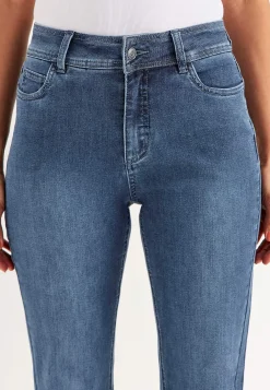 Bootcut jeans med superstræk Sara