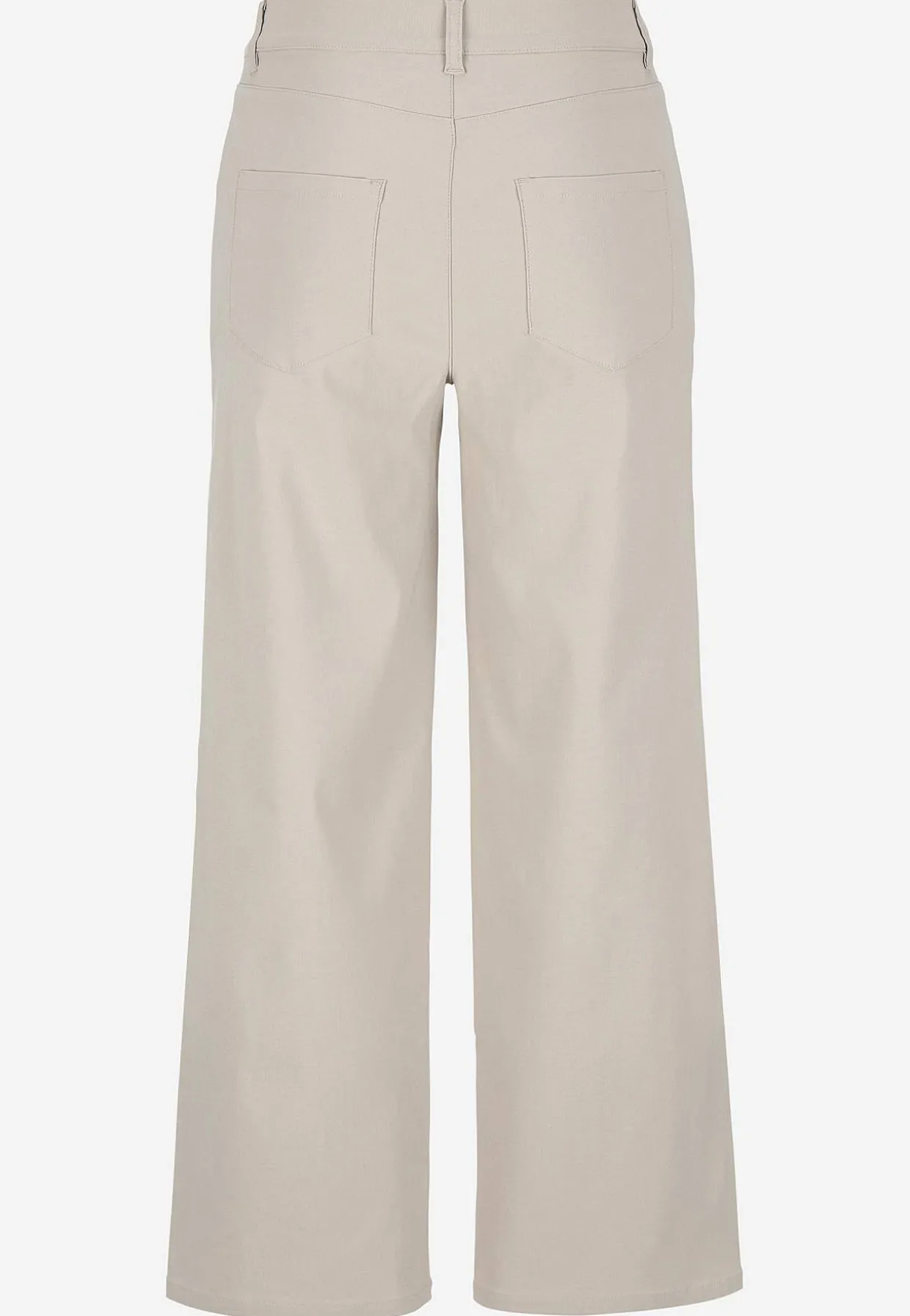 Brede ankelbukser i bengalin