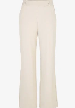 Brede bukser i Punto di Roma jersey med lommer Lisa