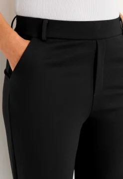 Brede bukser i Punto di Roma jersey med lommer Lisa | Cellbes