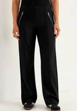 Brede bukser i Punto di Roma jersey Lisa