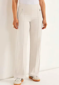 Brede bukser i Punto di Roma jersey Lisa