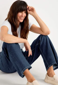 Brede jeans med høj talje Renata | Cellbes