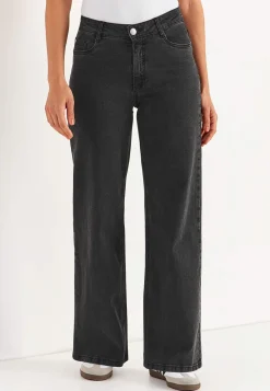 Brede jeans med høj talje Renata