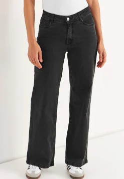 Brede jeans med høj talje Renata
