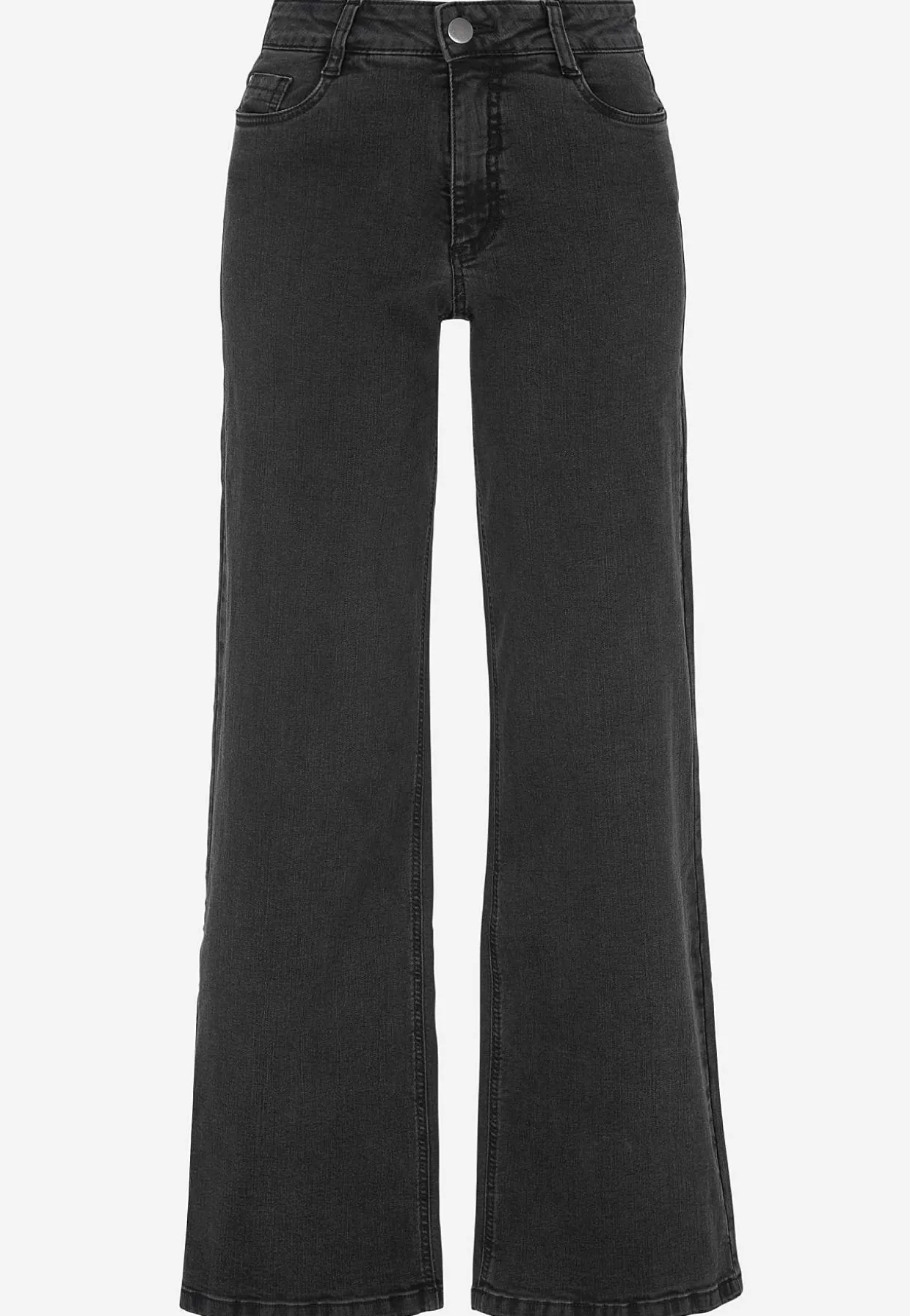 Brede jeans med høj talje Renata