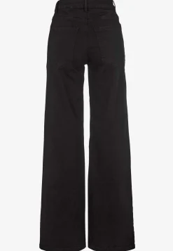 Brede, lange jeans med høj talje Renata | Cellbes