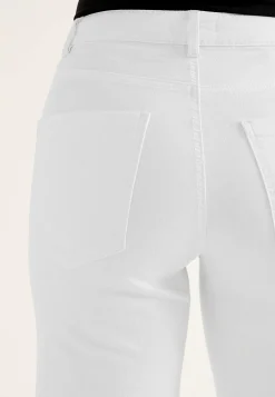 Brede, lange jeans med høj talje Renata