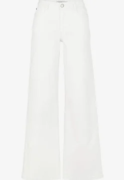 Brede, lange jeans med høj talje Renata