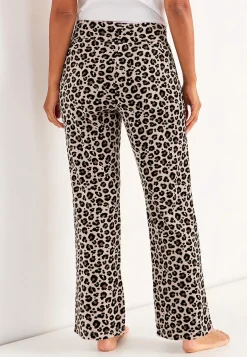 Brede velourbukser Wilma