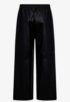 Bukser i PU med lommer