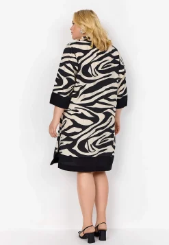 Bukser med zebramønster