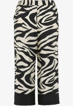 Bukser med zebramønster