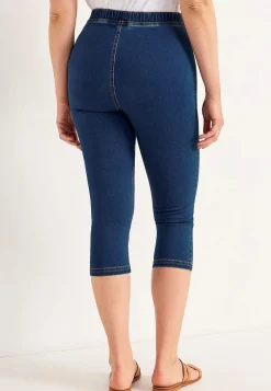 Capri leggings i denim