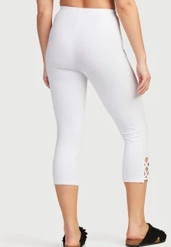 Capri leggings med dejlige detaljer 2-pack