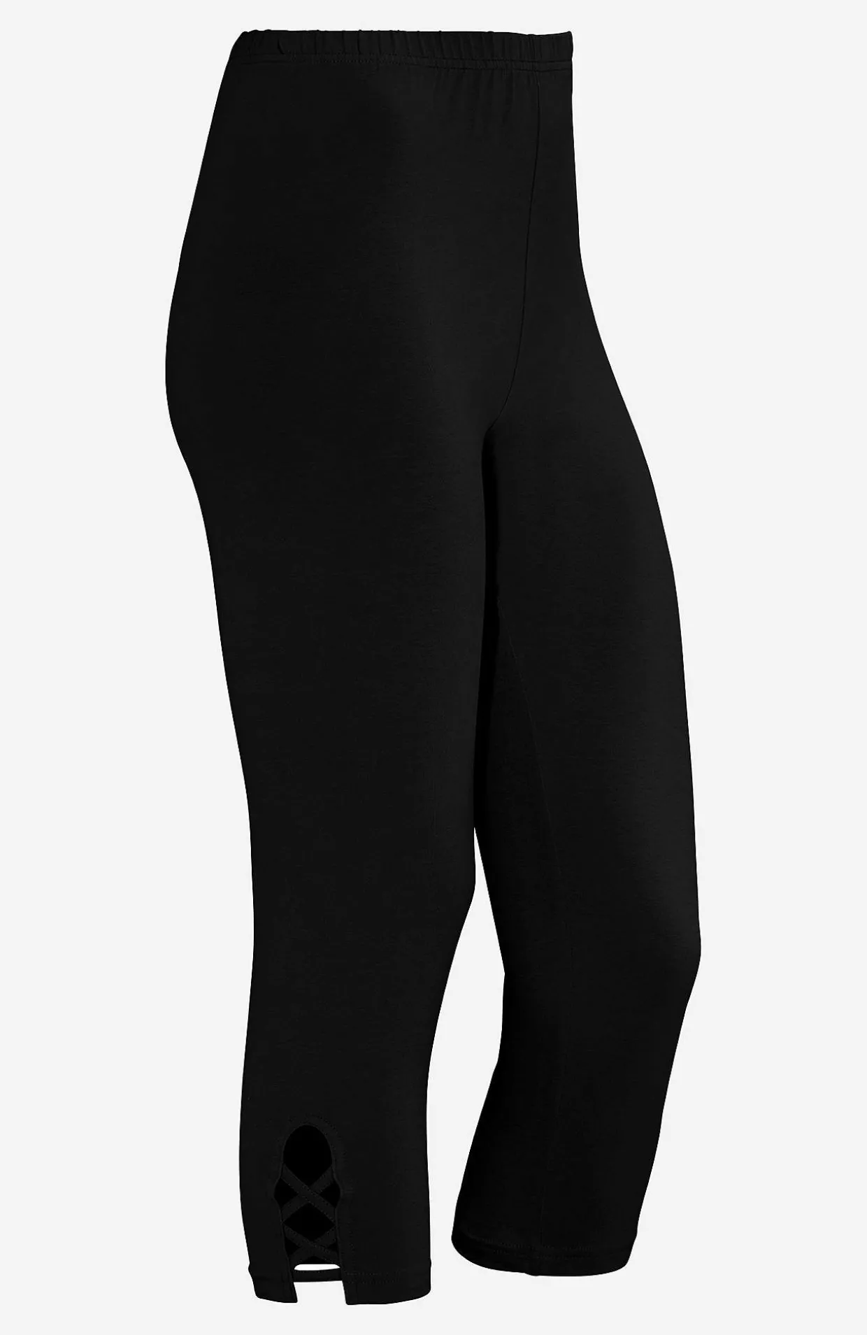 Capri leggings med dejlige detaljer 2-pack | Cellbes